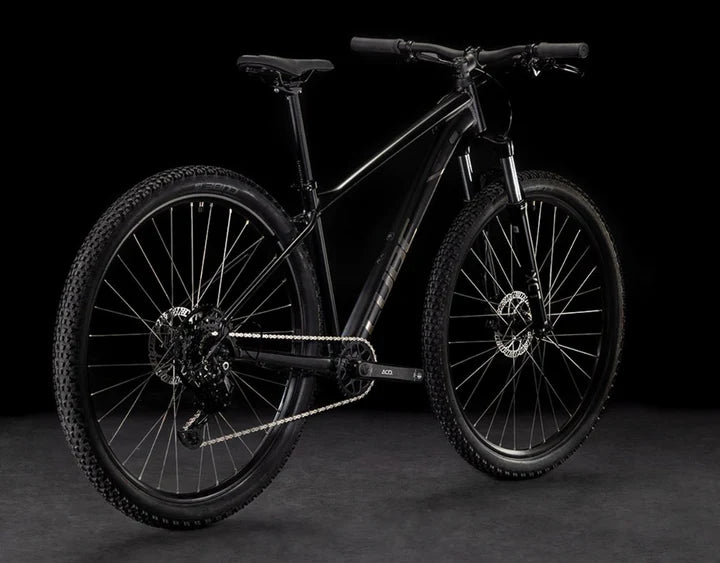 Bicicleta de montaña CUBE Aim Pro Black & Slateblack 2025